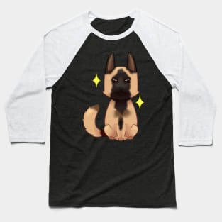 Belgian Shepherd Malinois Baseball T-Shirt